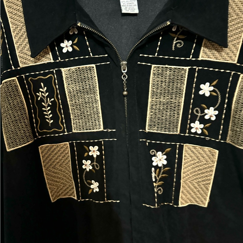 PERFECT for FALL  ZIP FRONT JACKET  SIZE: 12     #Z - Picture 2 of 9